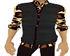 Men's leopard vest
