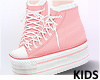 Kids Pink Sneakers