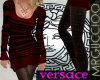 versace red Wintersuit