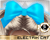  Electrik Blue Head Bow