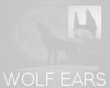 White Grey Wolf Ears F