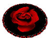 Rose Red  Round Rug