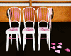 wedding Seats Left rose