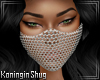 Silver Chainmail Mask