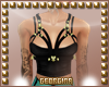 |G| Spiked Harness|Gold