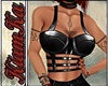Top cuero + tattoo