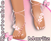 ♥Pink Barefoot sandals