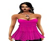 *OC* Pink Party Top