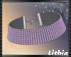L| Purple Dimond Choker