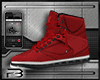 FB- Red Sneakers X