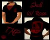 Goth Skull w/Rose Shirt