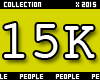 15K Support Sticker