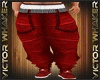 *PANTS JEANS  RED *