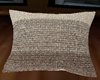 Throw Pillow Brn/Cream