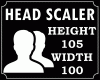 Head Scaler 105 %