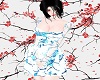 Blue Sakura cute dress
