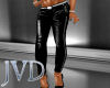 JVD Black Leather Pants