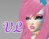 [VL] Pink Flower Hair