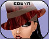 *E* BROWN AUTUMN HAT