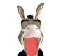 laughing donkey head