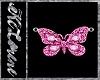 Butterfly Pendant Pink
