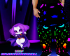 Neon Glow Space Pants M