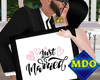 Just Married Pose