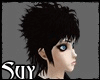 [SS] Spike Hair Black