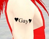 Simple Gay Tatto <3 - R