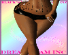 (BD) SERIN BLK SHORT XXL