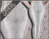 K| Leather Pants | White
