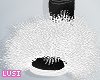 ♥ Fur slidesY2K White