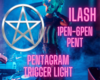 Pentagram Trigger Light