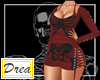 Red Skeleton Dress