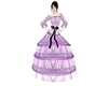 >Lilac Victorian Gown<
