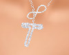Infinity T Necklace
