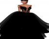 Black Tulle Sparkle Gown