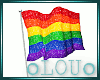 .L. Pride Flag W Poses