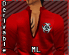 *ML* Muscle Red Sweater
