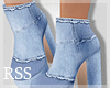 RSS BLUE JEANS BOOTS