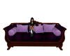 Dark Purple Sofa