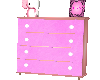 pink dresser