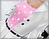 !Cute 3pc White Pink dot