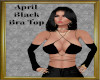 (AL)April Bra Top Black