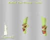 Ballet Toe Shoes - Lime