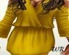 [LWR]Gold Shoulder Dress
