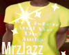 WLAWDJ YELLOW TEE