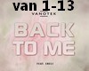 Vanotek - Back To me