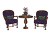 boho purple Coffee Chair