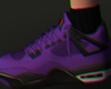 ♆.. Purple Sneakers